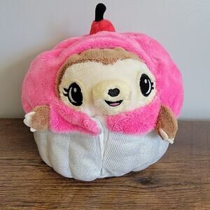 Justice Undercover Squishable Agent Shelby Sloth Cupcake Plush Stuffed Animal
